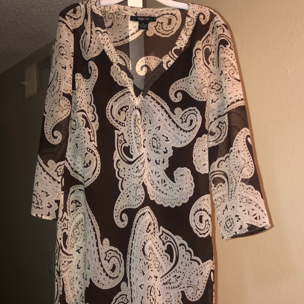 Gently used tunic blouse